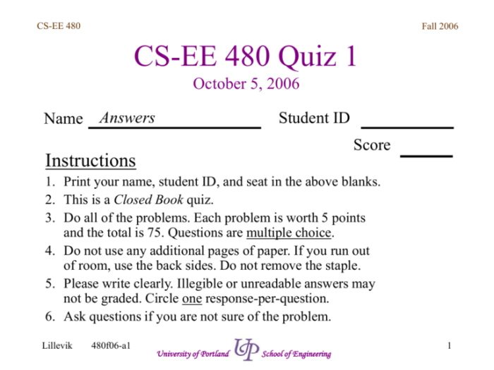 Search and seizure mini q answer key