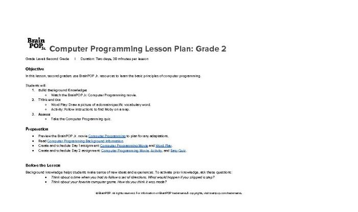 Concept attainment quiz answer key