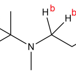 For the protons labeled ha and hb