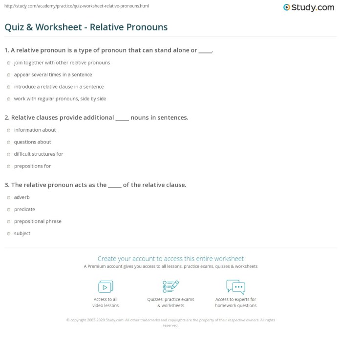 Quiz 3 clauses and pronoun reference