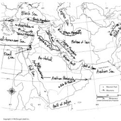 South and southwest asia map quiz