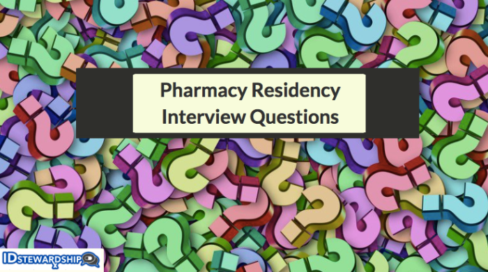 Pharmacy residency interview questions and answers pdf